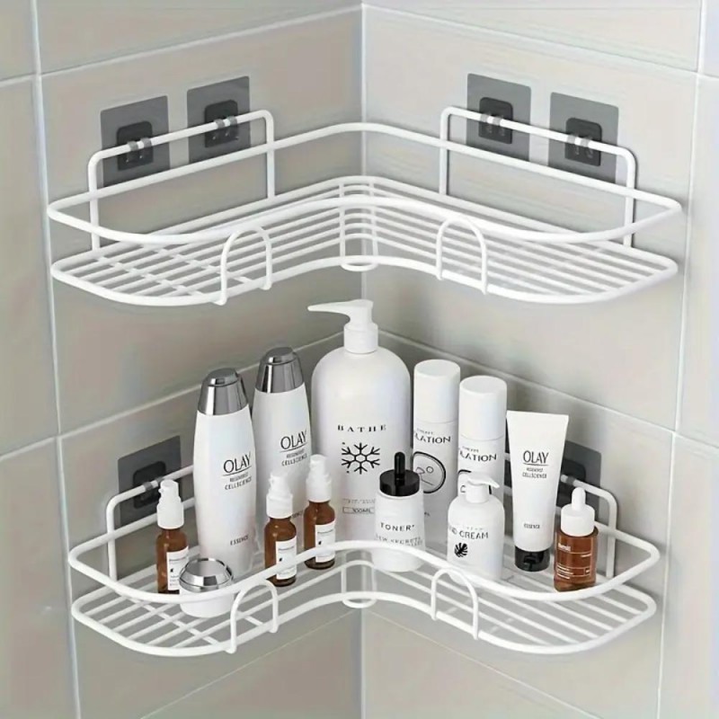 Wall-Mounted Shower Caddy Rack KY4049045