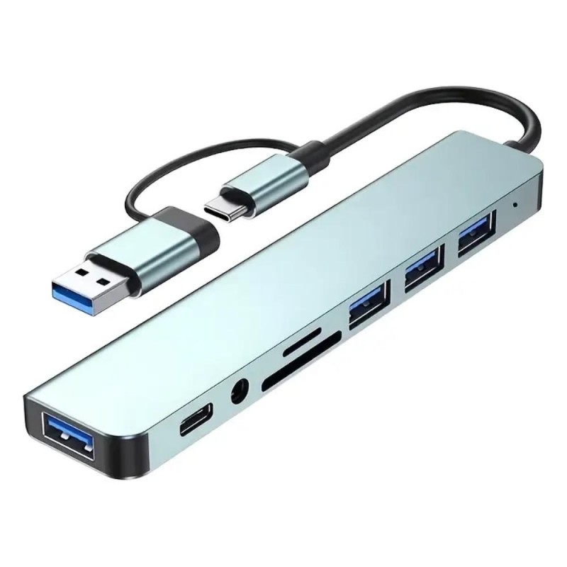 8-in-1 Multi-Function USB Hub YL5176801