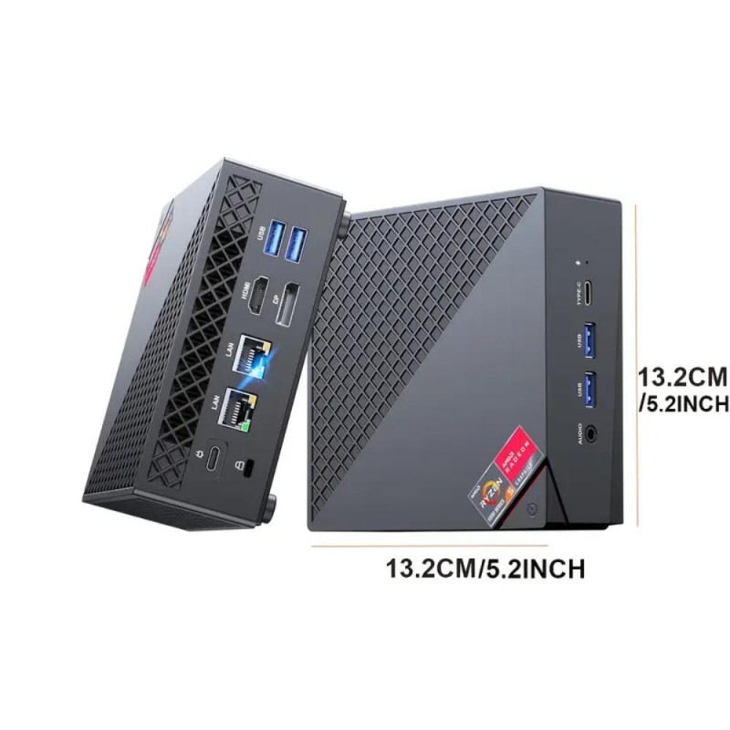 Acemagic Mini PC AMD Ryzen 7 5825U 16GB DDR4 512GB M.2 SSD PT6482681