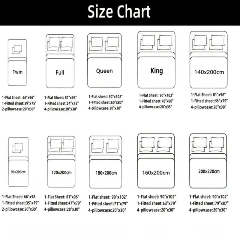 Luxury 6pcs Bedding Set KN2115556