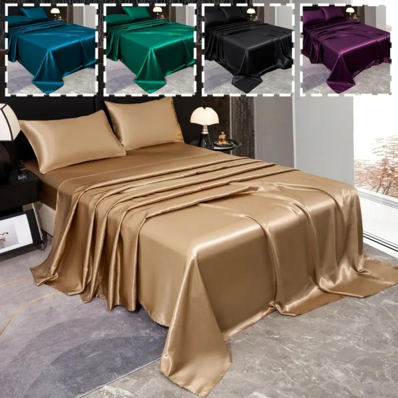 Luxury Bed Sheet Pillowcase Set 260 x 230 YV538989