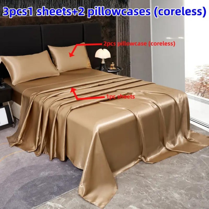 Luxury Bed Sheet Pillowcase Set 260 x 230 YV538989