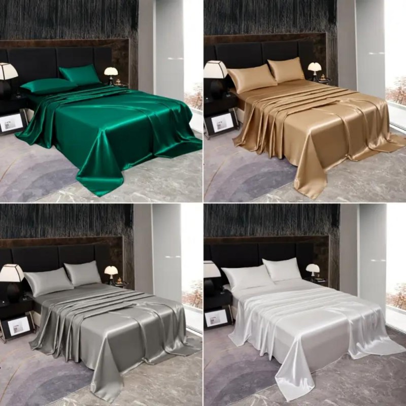 Luxury Bed Sheet Pillowcase Set 260 x 230 YV538989