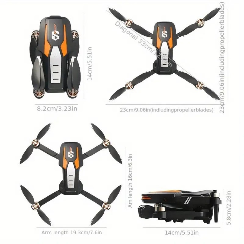 S.DEER LU80 Quadcopter Drone JH4837742