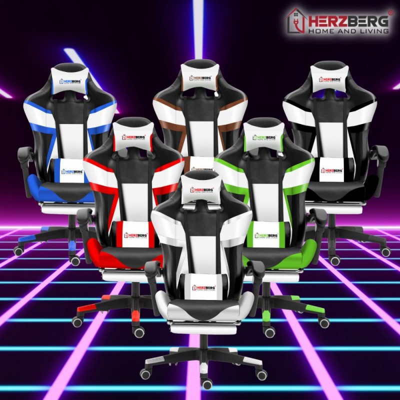 Herzberg Gaming and Office Chair HG-8082Bl