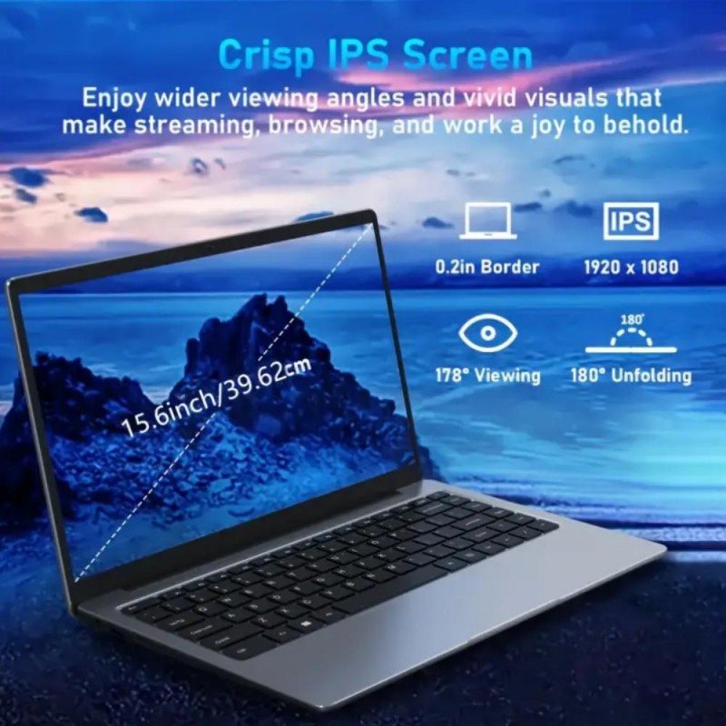 Kebe Laptop 15.6 FHD IPS LCD 16GB DDR4 1TB SSD KX1275450