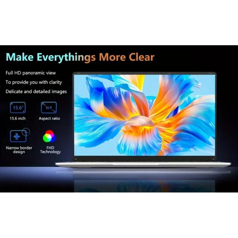KUU ECOBOOK Laptop 15.6 8GB DDR4 256GB SSD WA178410