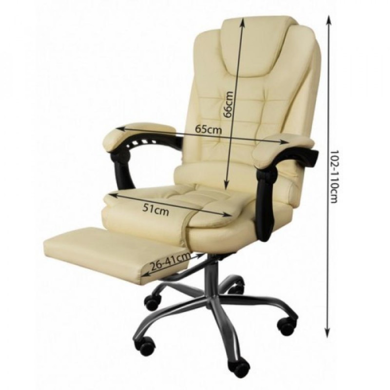 Malatec Office chair with footrest 5900779949317
