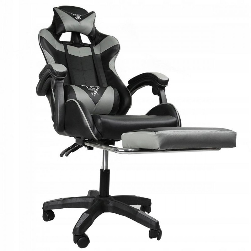 EC gaming chair with footrest KO02CZ