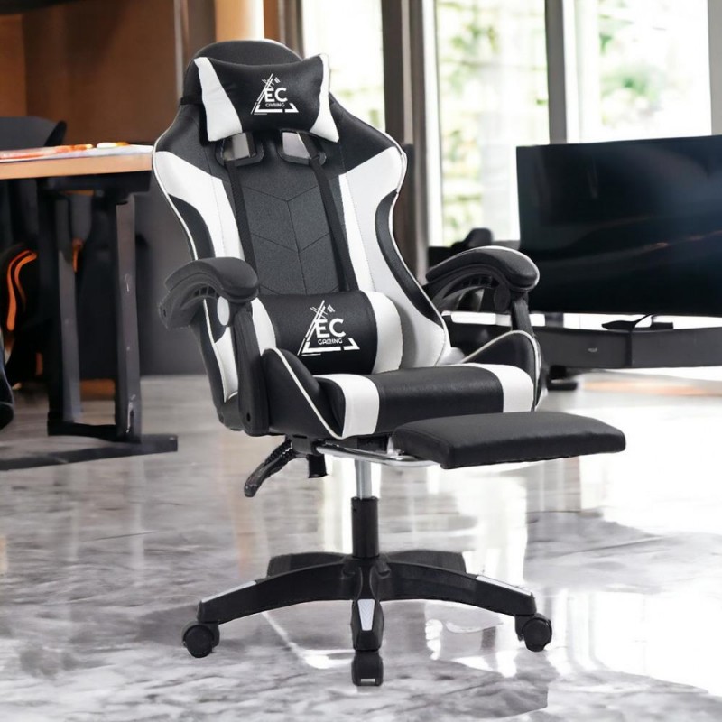 EC gaming chair with footrest KO24B