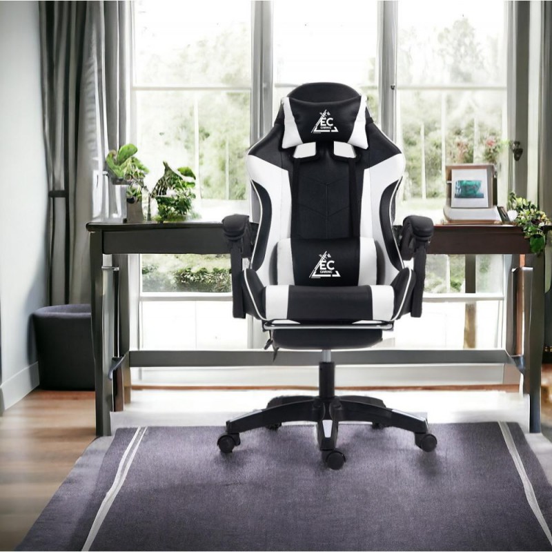 EC gaming chair with footrest KO24B