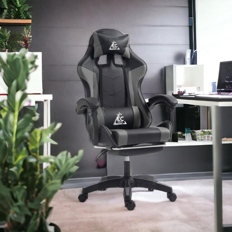 EC gaming chair with footrest KO24SZ