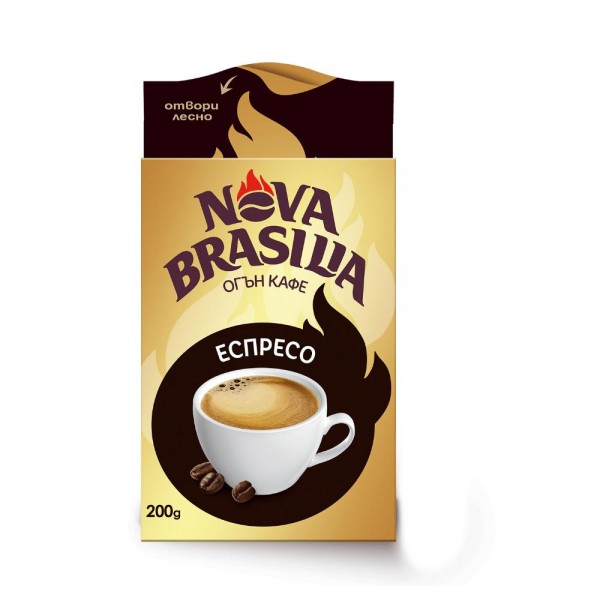 Coffee NOVA BRASILIA Espresso 0.200 846478