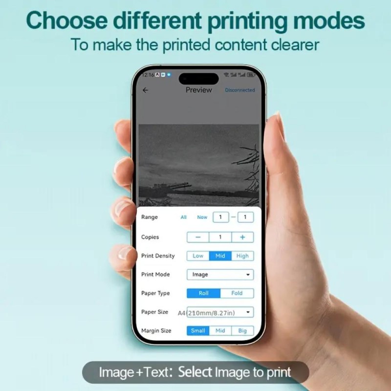 NETUM A4 Portable Thermal Printer NQ2484461