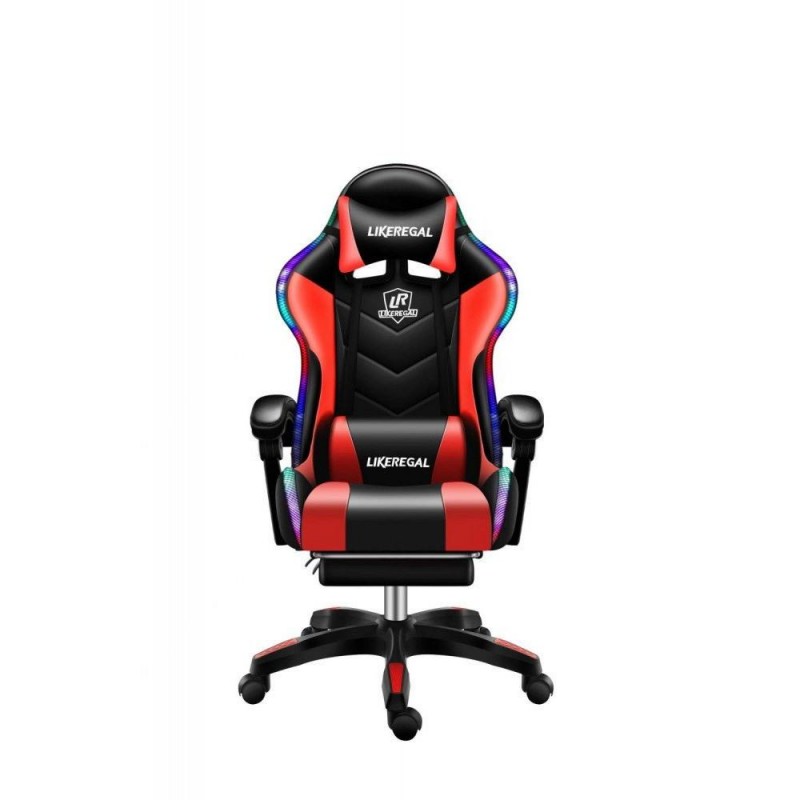 Likeregal 920 LED massage Gaming chair with footrest holm6909R