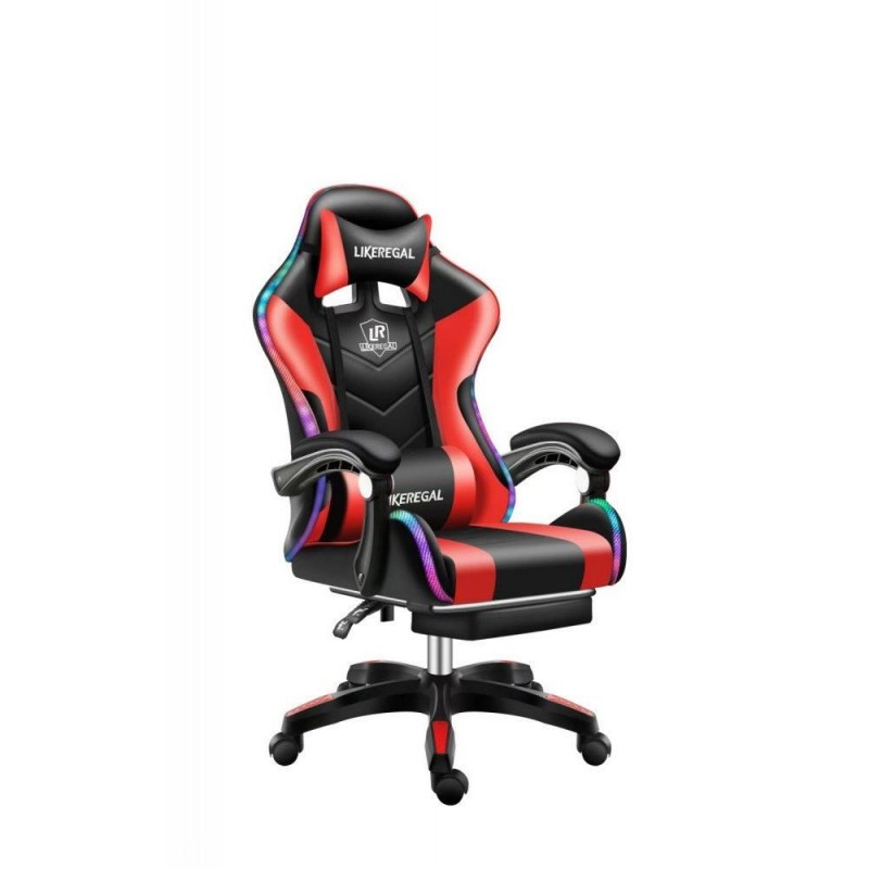 Likeregal 920 LED massage Gaming chair with footrest holm6909R