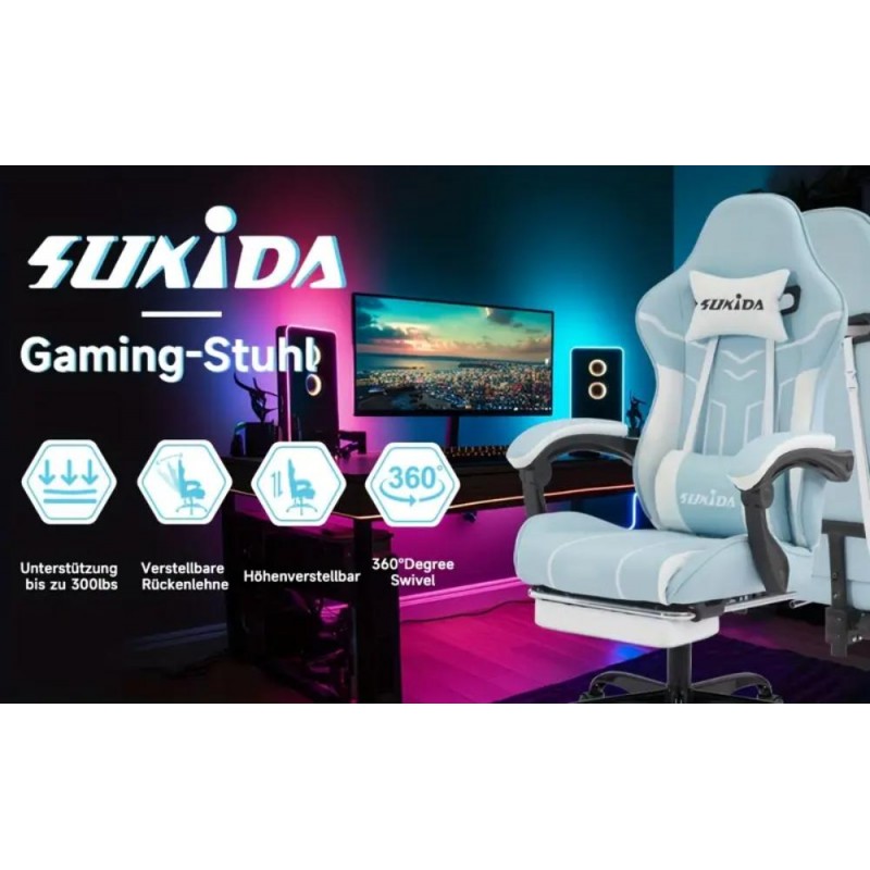 SUKIDA Ergonomic Gaming Chair GE1949278