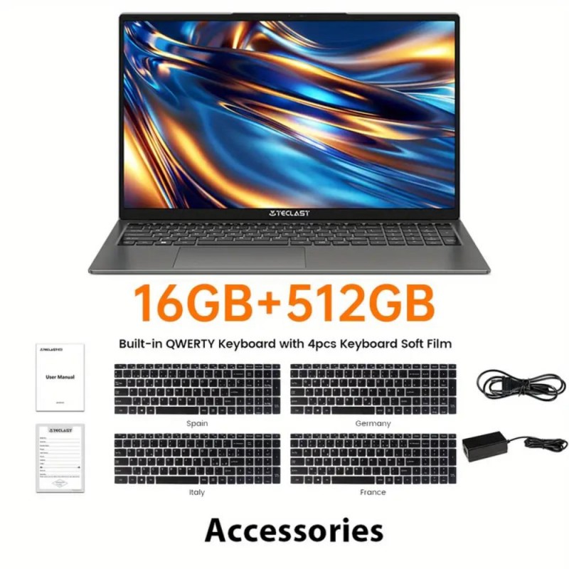 Teclast F17 Plus Laptop 17.3 Inch 16GB RAM 512GB SSD GW2052679