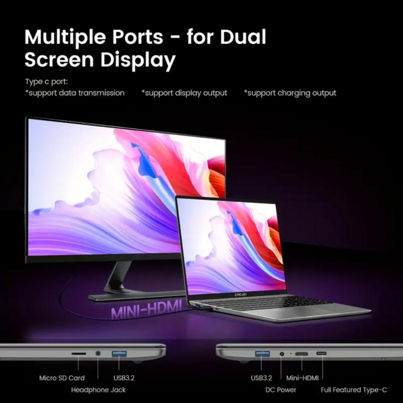 Teclast F16 Pro Laptop 15.6 Display 16GB DDR4 512GB SSD LJ6977010