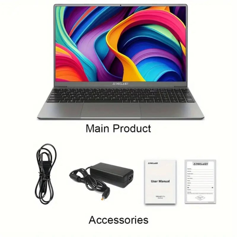 Teclast F16 Pro Laptop 15.6 Display 16GB DDR4 512GB SSD LJ6977010