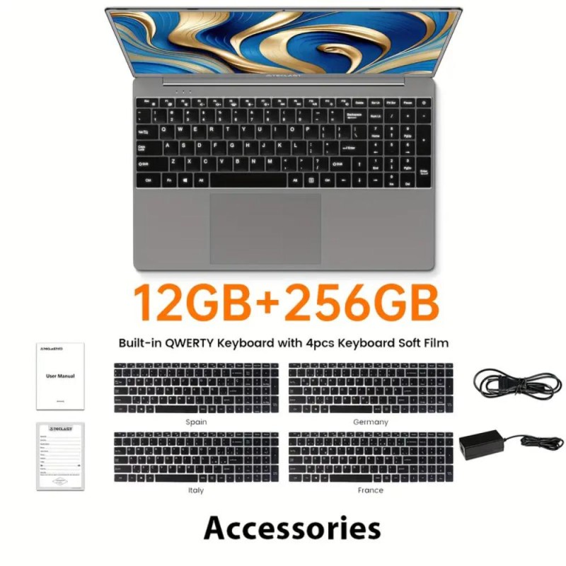 Teclast F16 Pro Laptop 15.6 Display 16GB DDR4 512GB SSD LJ6977010