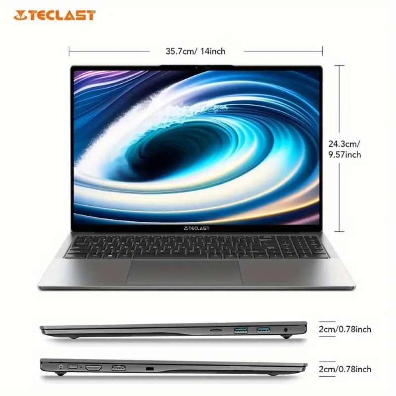 Teclast F16 Air 16-Inch Laptop Full HD 1920x1200 16GB RAM 512GB SSD XJ1864163