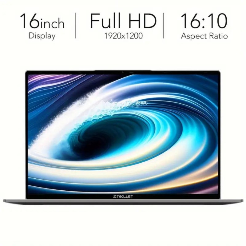 Teclast F16 Air 16-Inch Laptop Full HD 1920x1200 1...